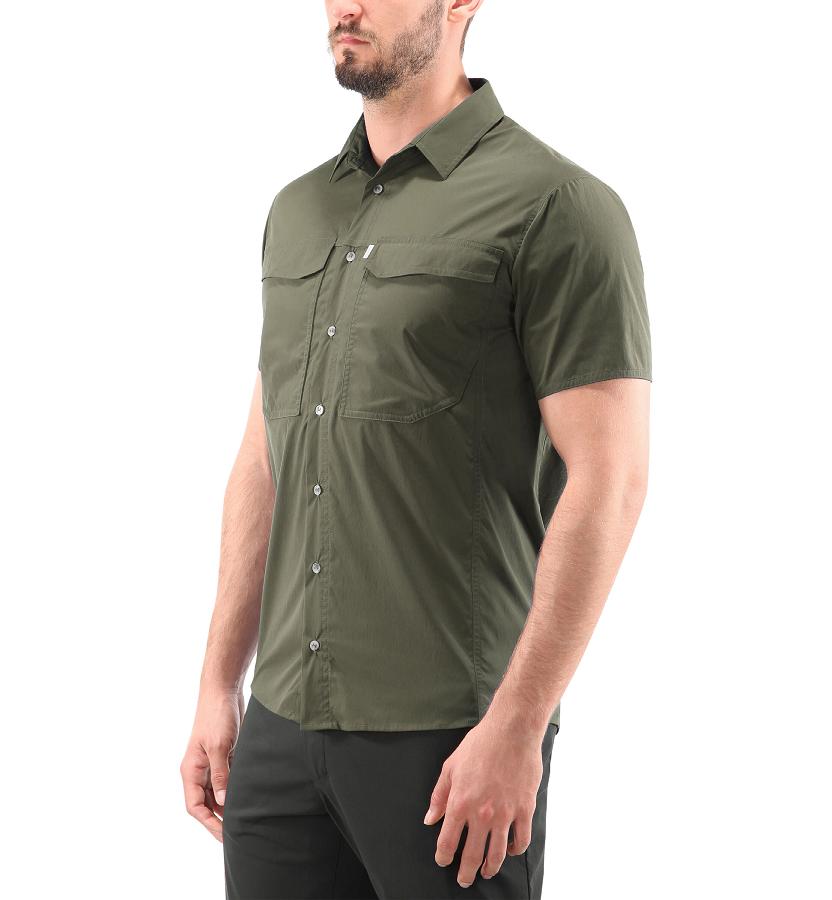 Haglöfs Mens Salo Shirts Navy New Zealand 23184GPTU